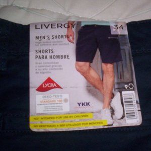 Livergy NEW Men's Shorts Navy Blue